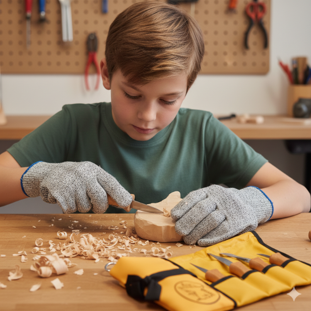 Schnitzmesser für Kinder