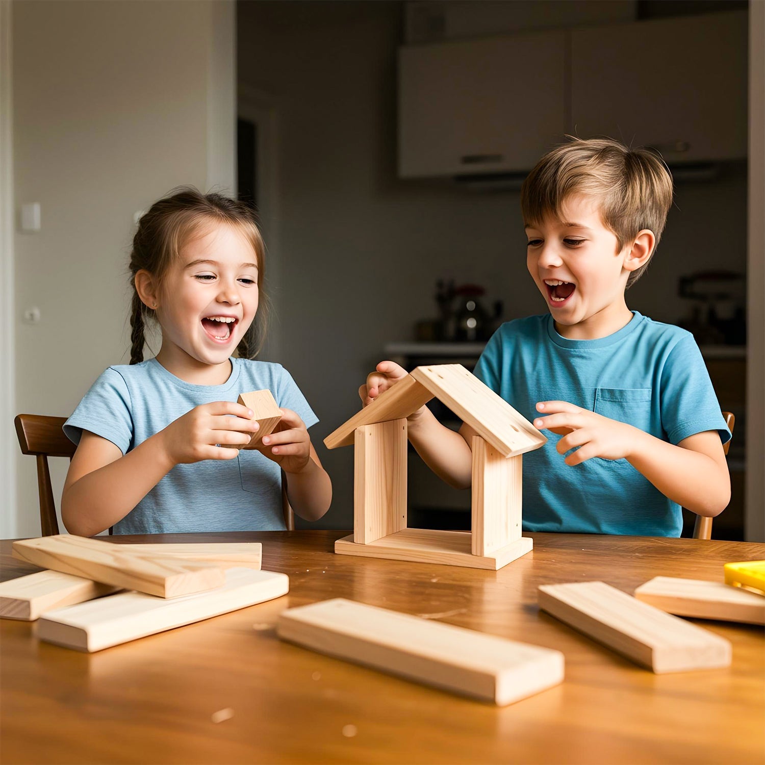 Holzbastelsets für Kinder