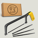 Kindersäge inkl. 4 Sägeblätter für Holz und Metall