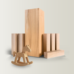 Schnitzholz aus Linde: Großes Holzblock Set