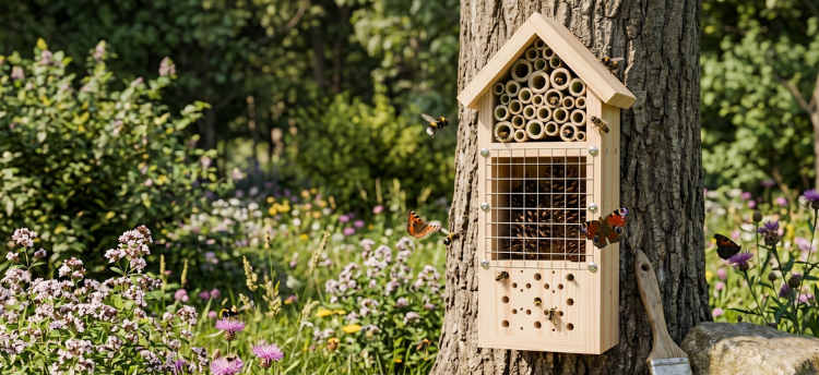 Insektenhotel selber bauen mit Kindern
