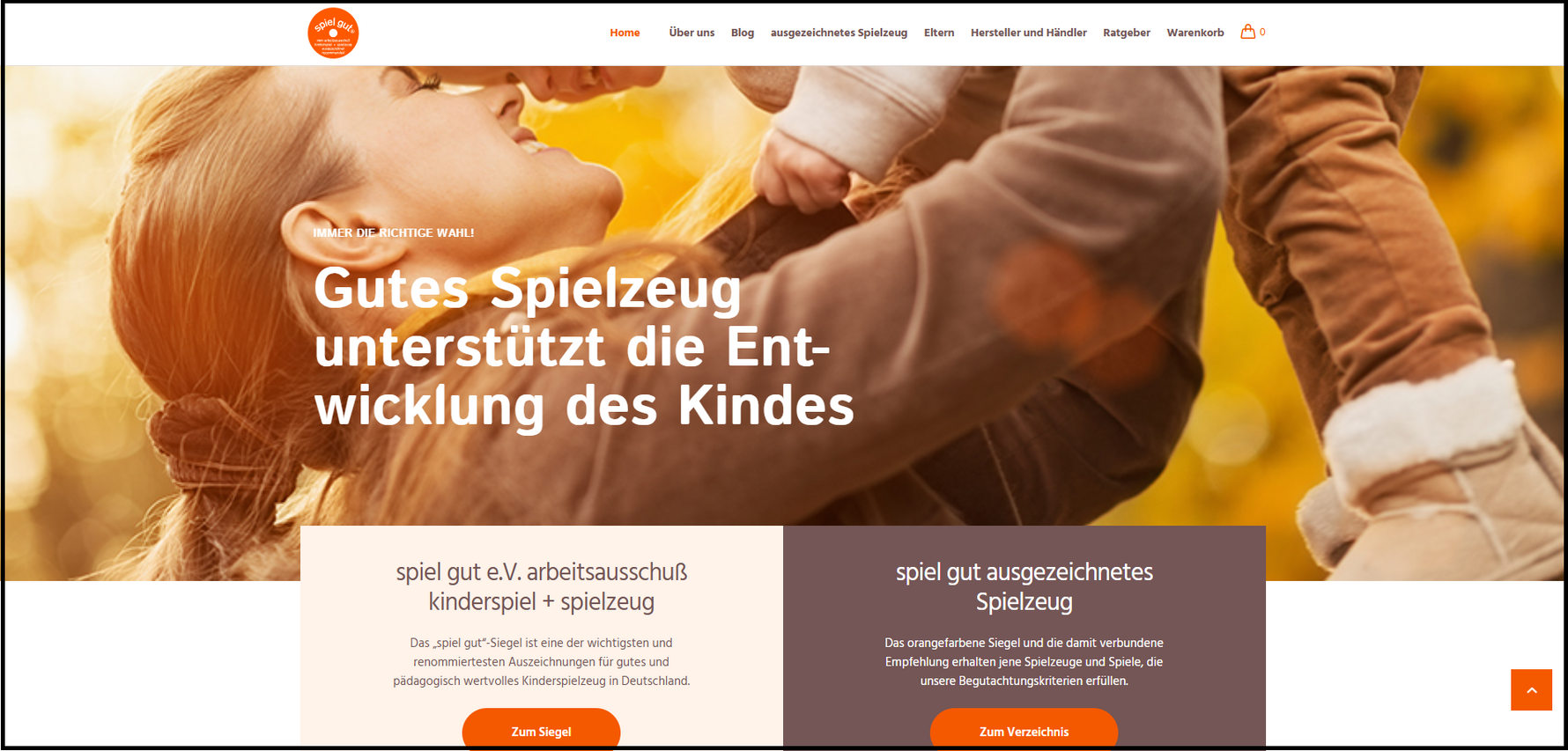 Eli der Elefant-Produkte mit spiel gut Siegel ausgezeichnet