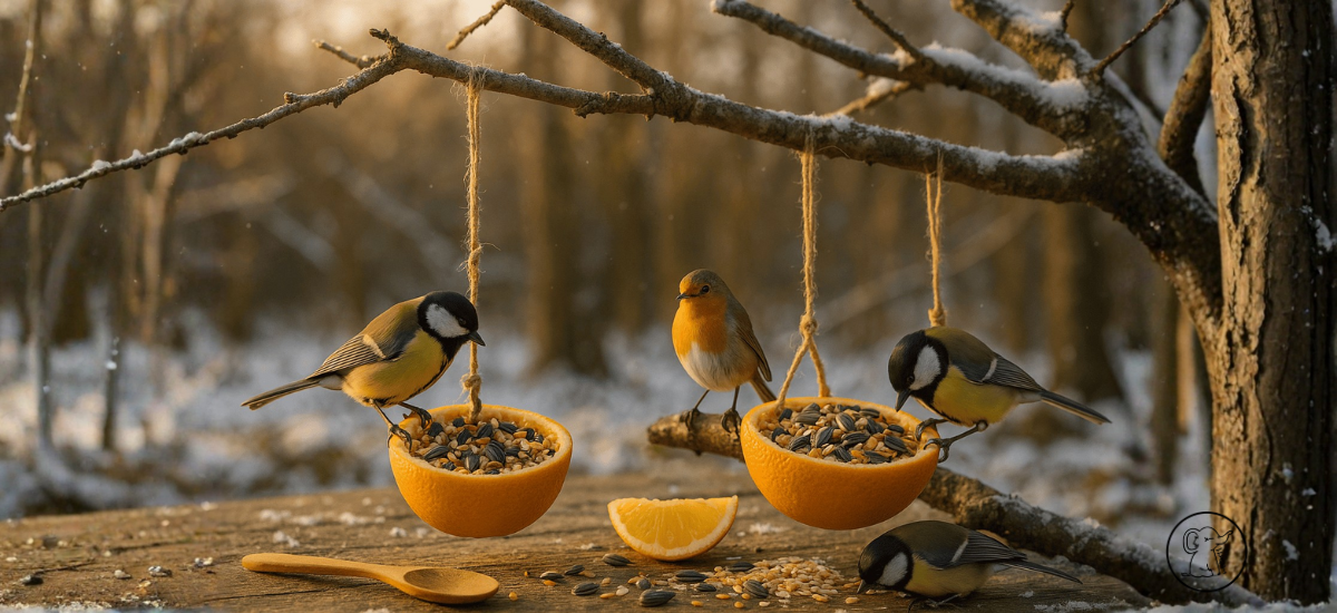 Vogelfutter selber machen mit Kindern ohne Kochen