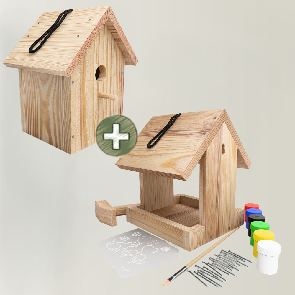 Bastelset Vogelhäuser