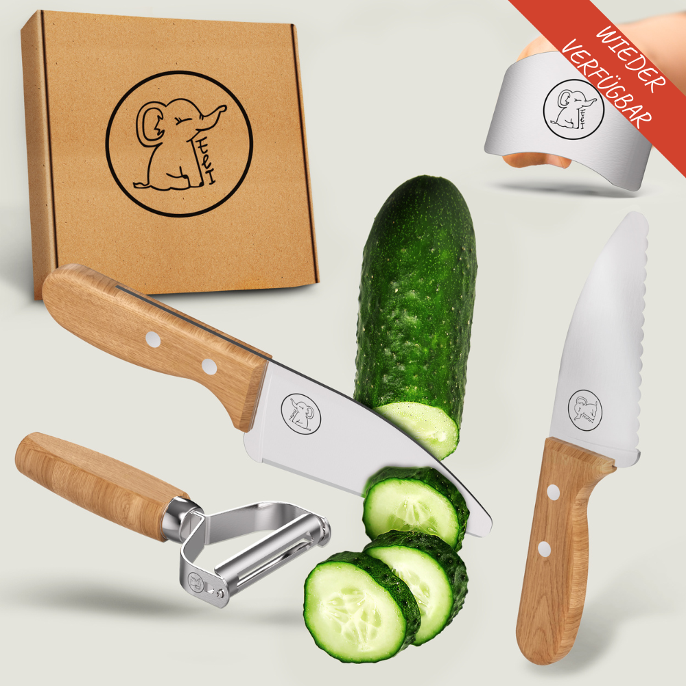 Kinder Küchenmesser Set (4-teilig)
