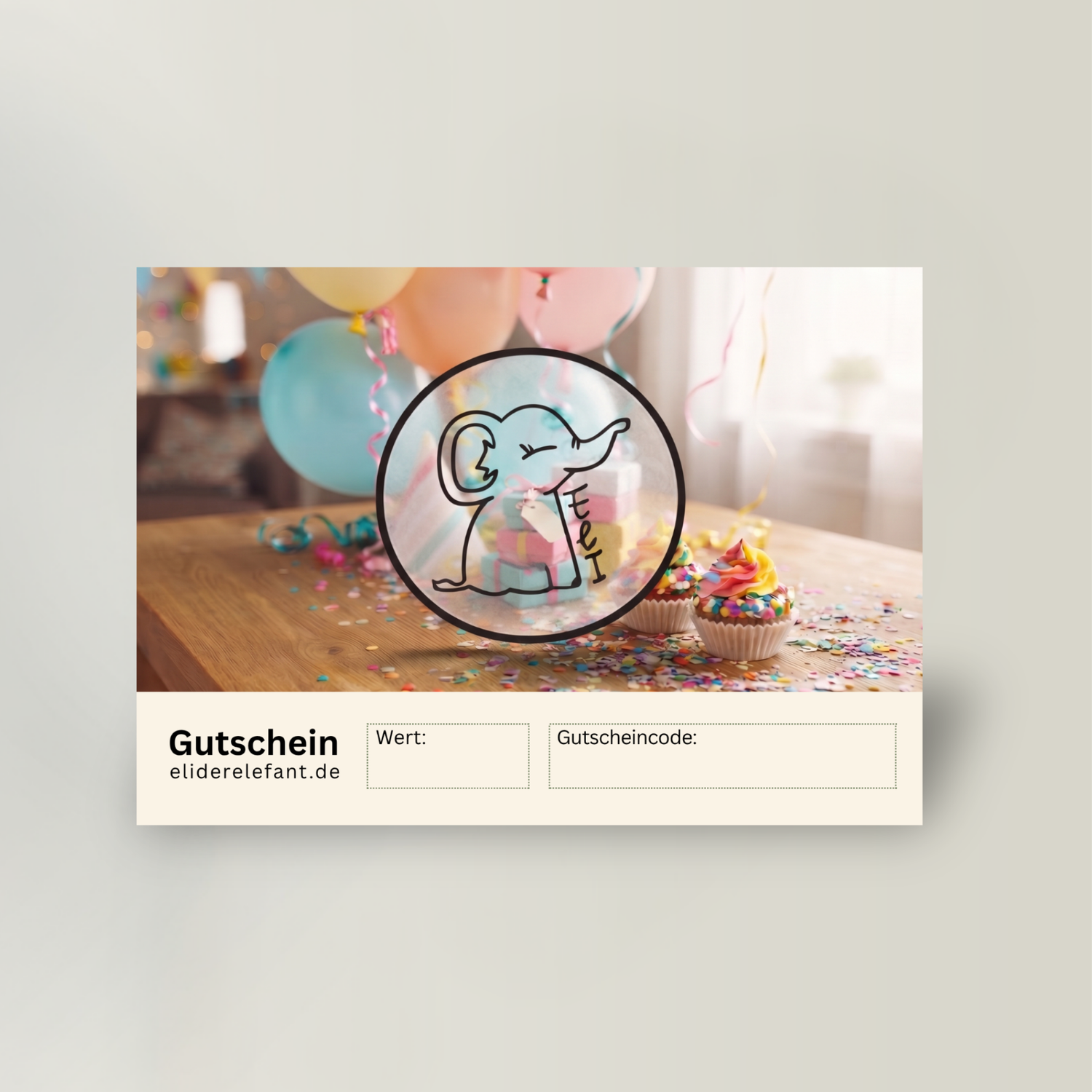 Geschenkgutschein – digital per E-Mail